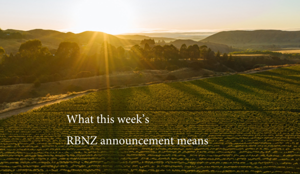 What last week’s RBNZ announcement means